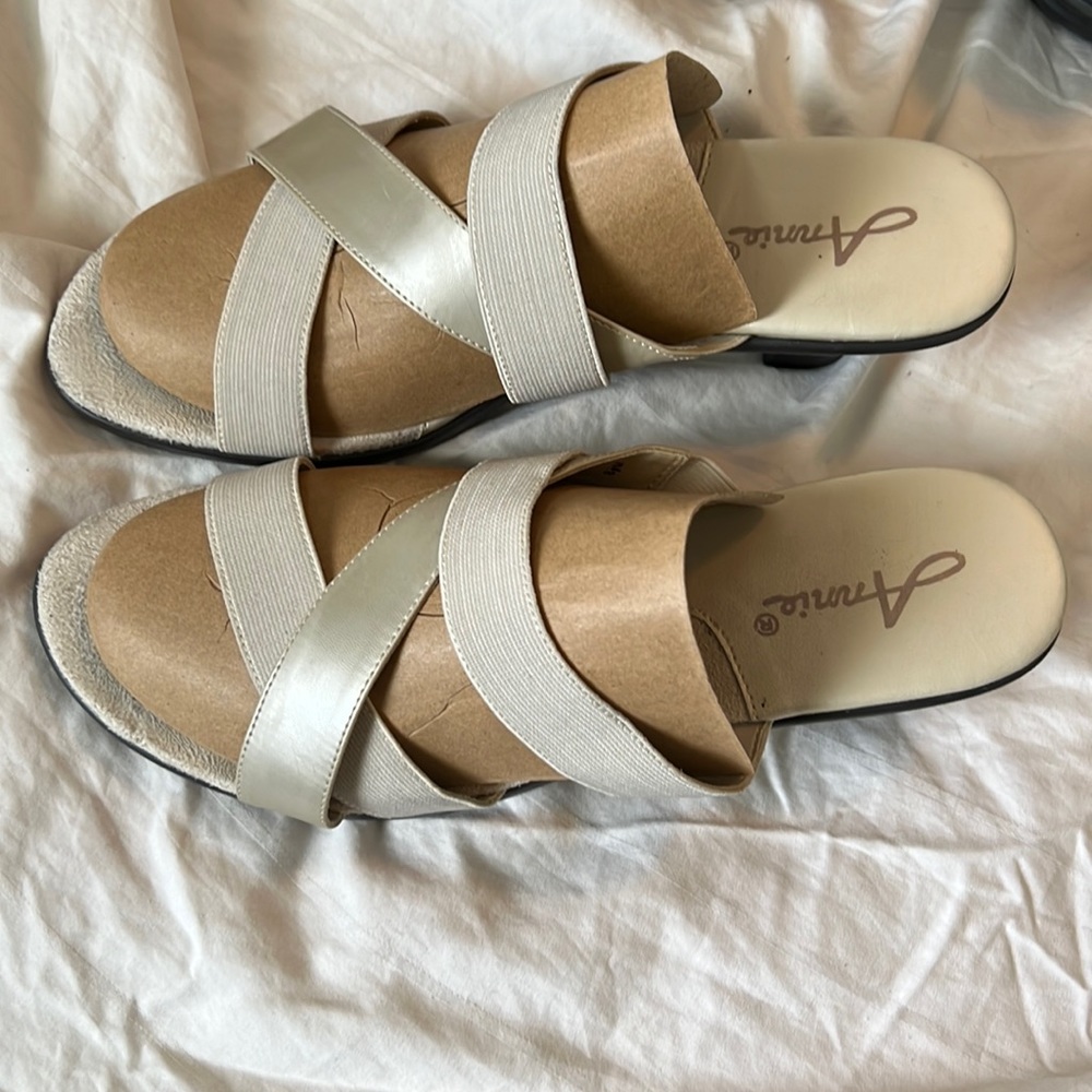 Beige Annie Strappy Heels